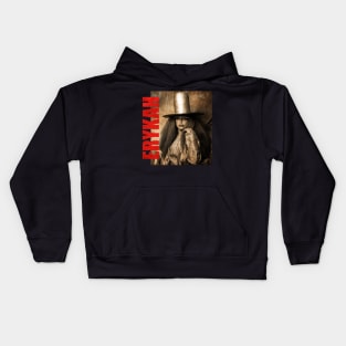 TEXTURE ART- Erykah Badu - Retro Aesthetic Fan Art 2 Kids Hoodie